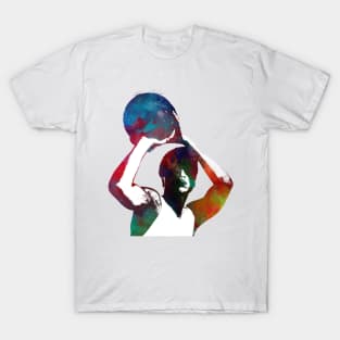 Basketball sport art #basketball T-Shirt